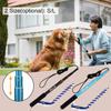 Extendable Dog Puppy Teaser Pole Wand Outdoor Interactive Pet Dog Flirt Pole Training Exercise Rope