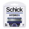 Schick Hydro5 Razor Blades, 8 Pieces, 1 Piece ,Korean Razor Blade