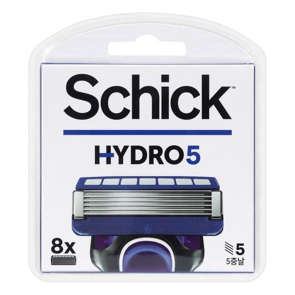 Schick Hydro5 Razor Blades, 8 Pieces, 1 Piece ,Korean Razor Blade