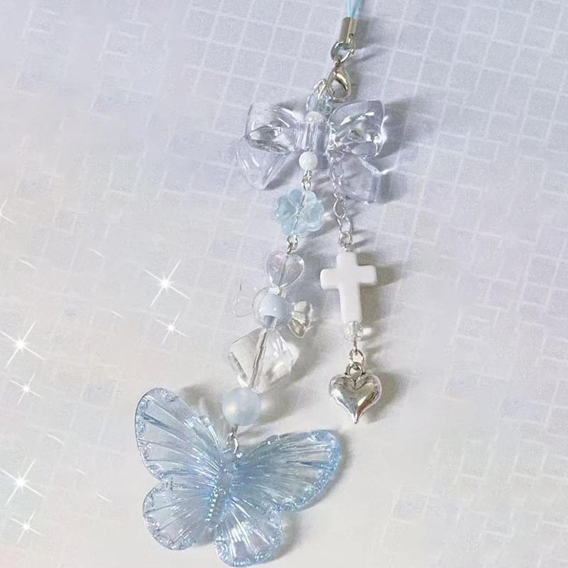 1 шт. подвеска в виде банта с кисточкой, ручная работа, брелок с бисером «Волна на Землю», брелок в виде меча Купидона, украшение своими руками