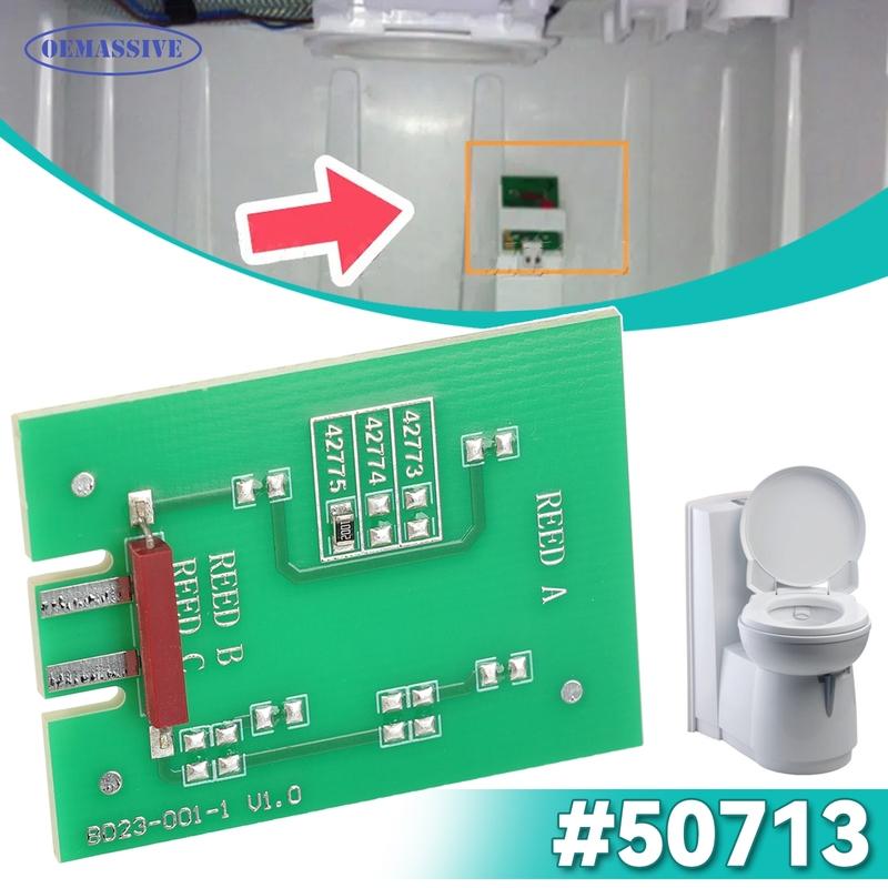 Ремонтный комплект индикатора уровня стоков туалета Для Thetford SC250 C250 Включает Плату датчика с поплавком и герконом для смыва 50713 50709