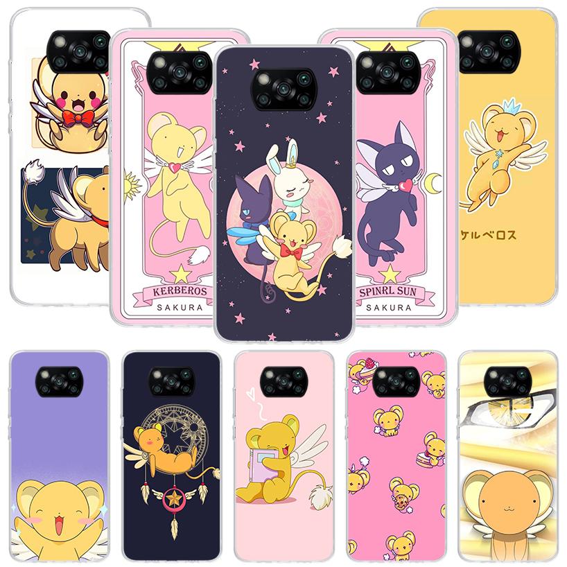 Cardcaptor Sakura Cute Magical Girl Phone Case For Xiaomi Poco F7 Ultra X7 X6 Pro X5 Redmi 15 15C 13 13C 12 12C 10 10A 10C 9 9A