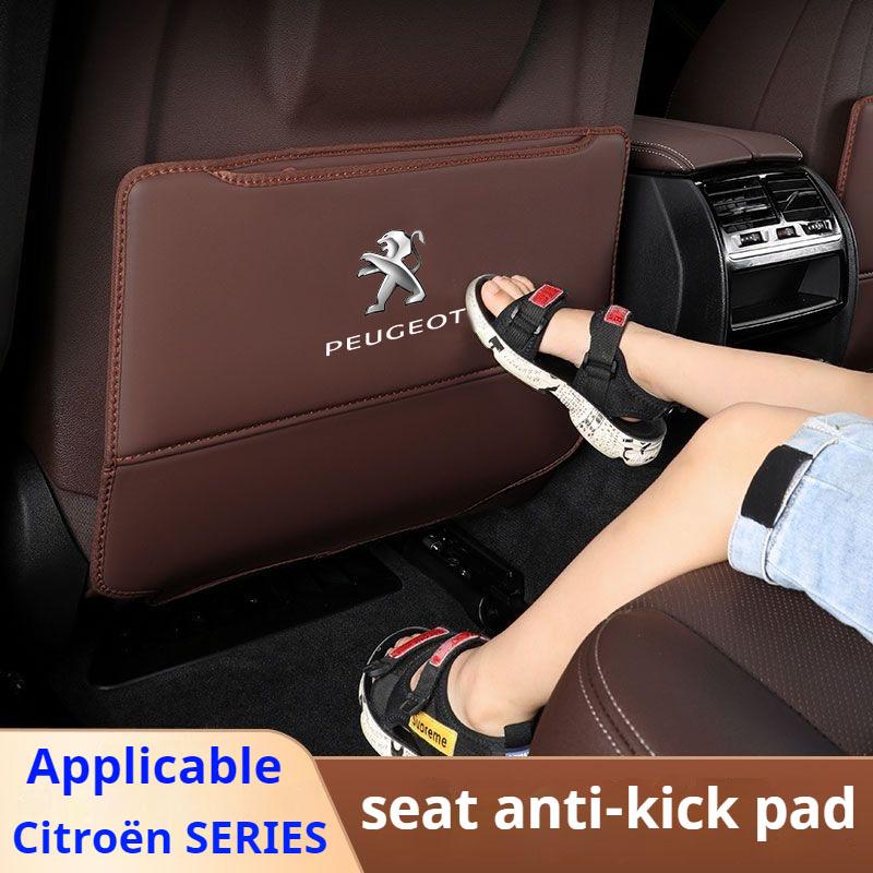 2pcs Car Seat Back Anti Child Kick Pad For Peugeot GT 5008 4008 3008 2008 308 508 Protector Mat Cover Auto Interior Accessories