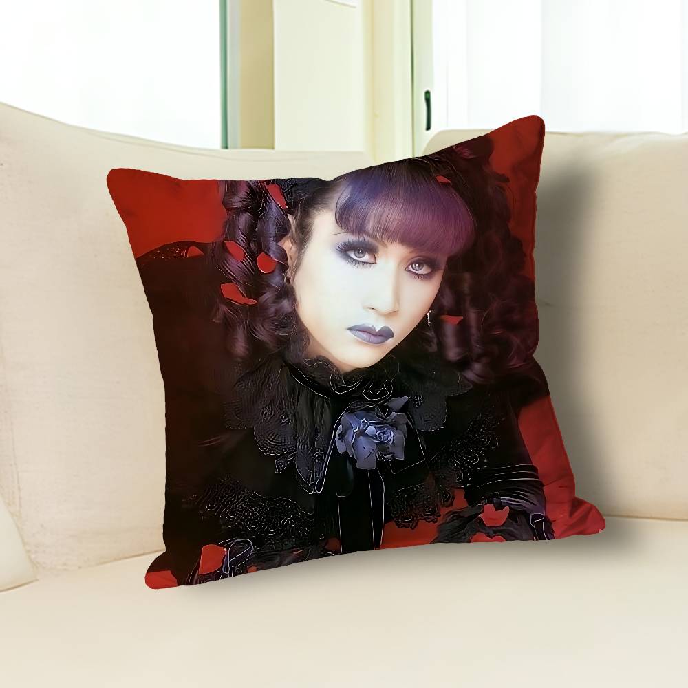 M-Mana Gothic M-Malice Mizer Различные размеры Квадратная наволочка Для Автомобиля Дома Спальни Декор На заказ Подарок на День Святого Валентина