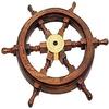 Ship Wheel Wooden  Pirate Rustic Captain Wall Home Decor Nautical Wheel Wall Art