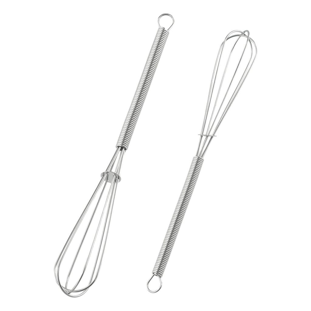 Whisks Stir Beat Convenience Rustproof 2PCS Mini Small Stainless Steel