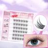 Soft Self-adhesive False Eyelashes Sweet Segmented Eyelashes Bundles  Ladies Girls