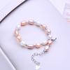 LSOOYH Natural Freshwater Pearl Bracelet For Women Elegant Valentine's Day and Birthday Day gifts,Fashion All-Season Accessory