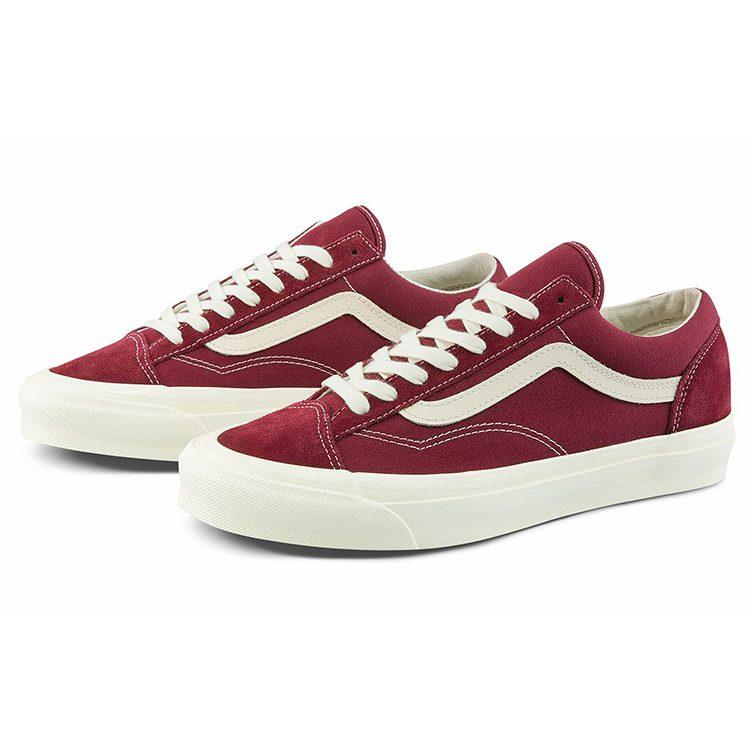 Стиль 36 Og Vans Lx 'Гранат' VN0A4BVE9X7