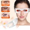 Sextupole Red Light Therapy for Eyes, Anti-Aging Eye Massager for Reduce Dark Circles, Eye Bags, Eye Red Light Goggles for Reduces Eye Wrinkles, Ask