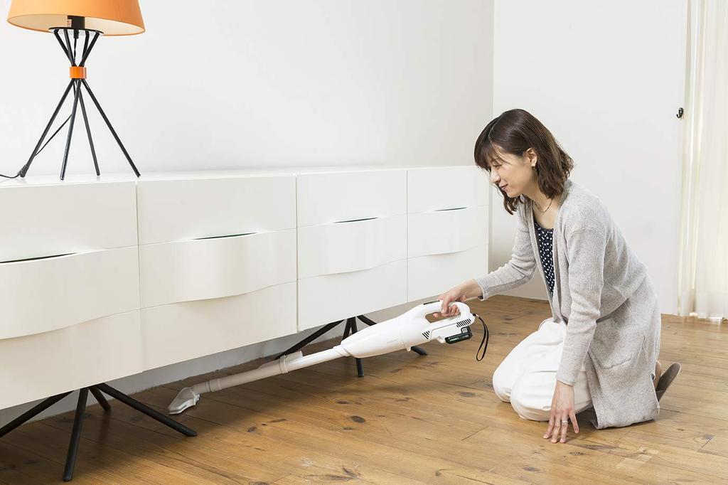 HiKOKI Cordless Slide Type Battery Battery Capacity Capsule Type Panel Switch R12DA To Small Turning Lightweight Maximum Suction Power Cleaner, 10.8V