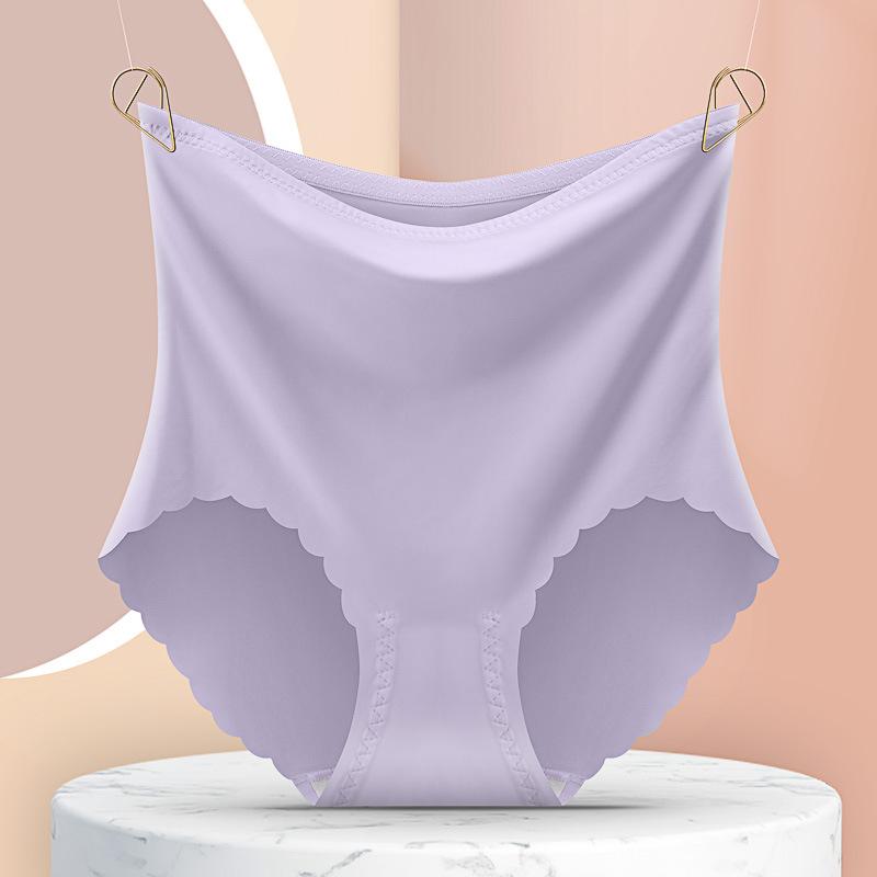 Женские трусики Ice SilkTummy Control, женские бесшовные трусики, трусы, нижнее белье, ультратонкое летнее нижнее белье