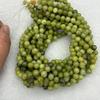 Натуральный Южный Нефрит Круглые Бусины для DIY Ювелирных Изделий – Аксессуары для Ожерелья и Браслета