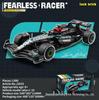 Строительные блоки Jizhuan: 1:10 Синих Быков F1 [Английская Коробка] Совместимый с Lego Игрушка из Мелких Деталей
