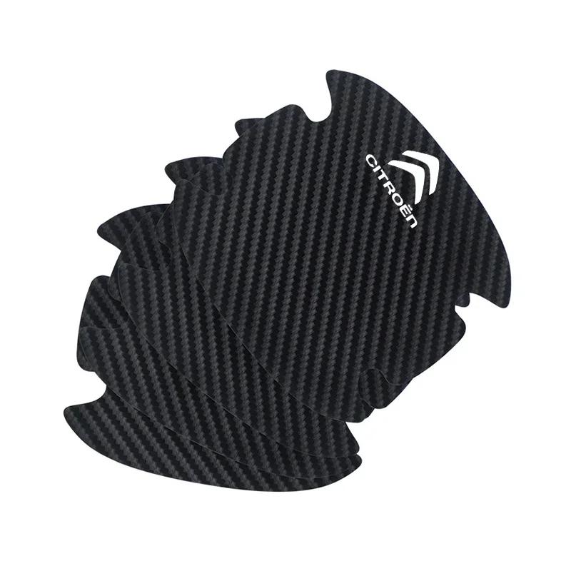 Car Door Bowl Anti-scratch Film Handle Protective Sticker for Citroen C1 C2 C3 C4L C5 DS3 Xsara Picasso Berlingo Jumpy Emblem