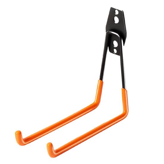 Настенный крючок с 2 гвоздями. Большая несущая способность. Сверхмощный противоскользящий антикоррозийный складской гараж. Организация вещей.