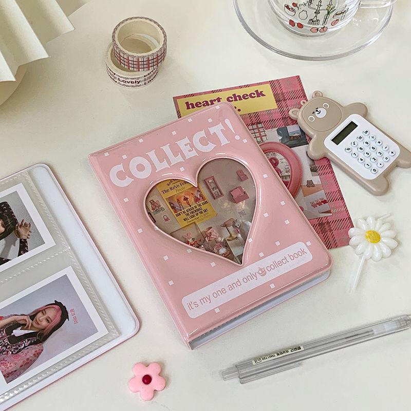 3 Inches 64 Pockets Mini Photo Album Cartoon Album Photo Photocard Holder Book Collect Kpop Album De Fotos Kpop Photocard Binder