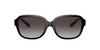 Sunglasses 0HC8298U Black Frame with Dark Gray Gradient 57 Women's Lens,