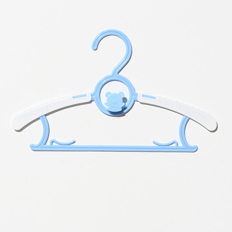 10pcs Multifunctional Children'S Hangers Infants And Young Children'S Clothes Retractable Drying Racks Household Newborn Baby Non-Slip Clothing