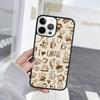 Кофе Зовет Забавная Страница Ответа на Телефон Чехол для Телефона Для iPhone 17 Air 15 16 Чехол  11 13 14 Pro Max 12 Plus Max XR