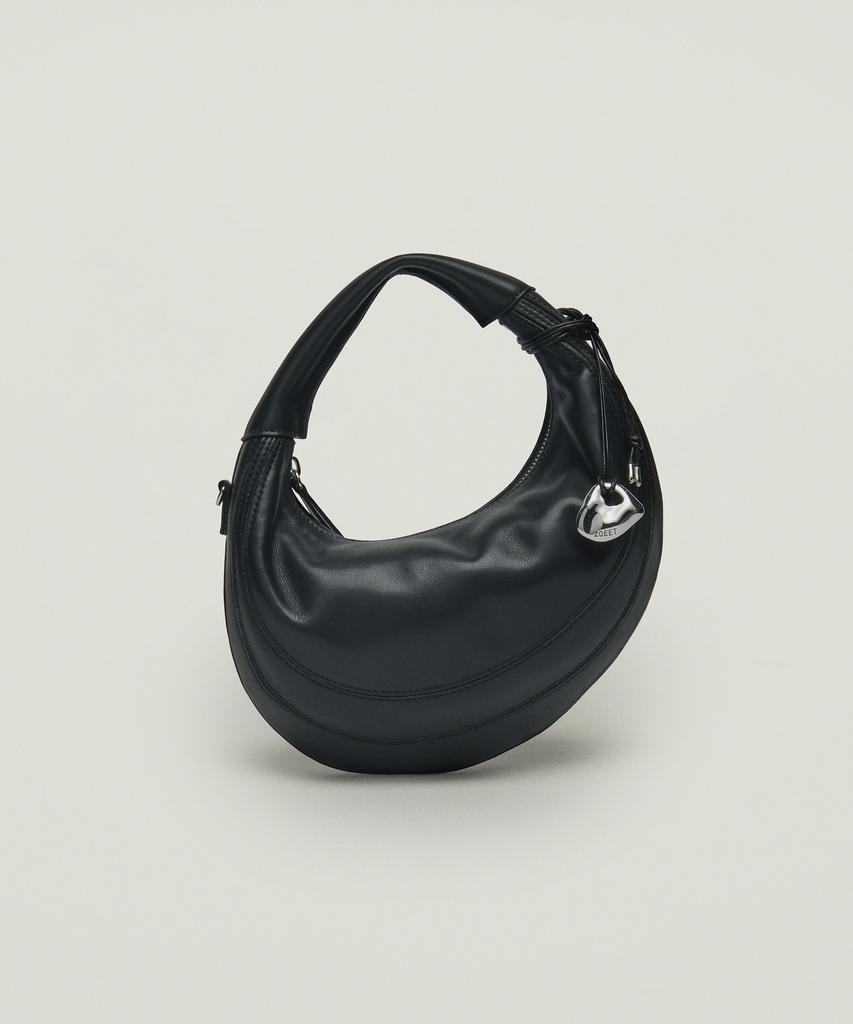 Zoeet Pebble Mini Tote Leather Bag (Midnight)