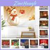 Рождественский гобелен, фоновая ткань для домашнего декора и реквизит для фотосъемки