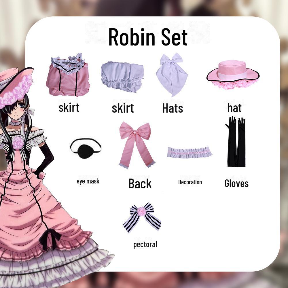 Fog City Black Butler Charles & Sebastian Women's Cosplay Costume