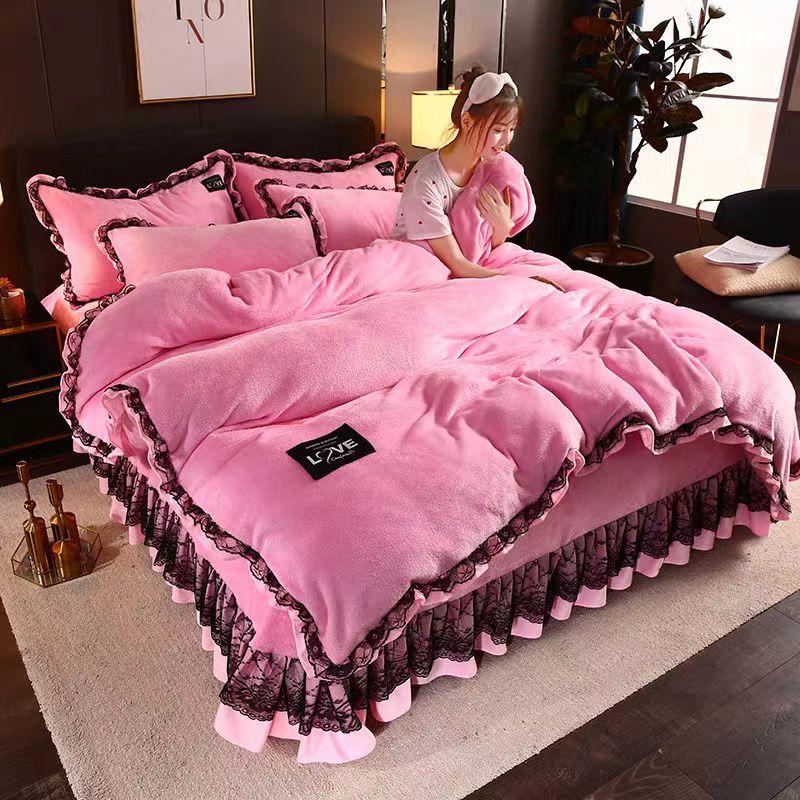 Размер King/Queen Size/полноразмерный пододеяльник, комплект наволочек из плотного хлопка, простое постельное белье для спальни, высокое качество