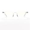 MUUT Transparent Horn-rimmed Y.LAB 04 C18_White