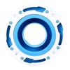 Toilet Flange Repair Kit Blue Durable Silicone ABS Easy Installation Toilet Flange Replacement Kit