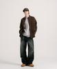 EZKATON Recycled Long Sleeve Shirt Brown Kmls6867