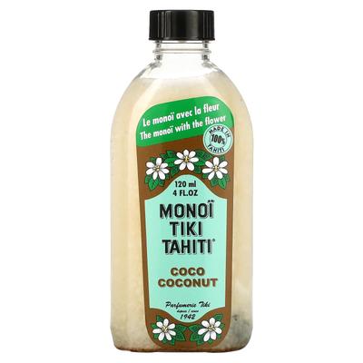 Monoi Tiare Tahiti, кокосовое масло, 4 жидких унции (120 миллилитров)