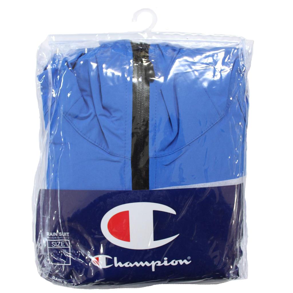Champion Stretch Rain Suit for Men & Women, Blue, Size LL, Waterproof Top & Bottom Set, Unisex Rainwear CHU18STLL