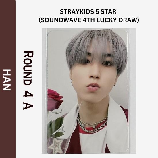 Stray Kids Фотокарточки с 5 звездами счастливого розыгрыша