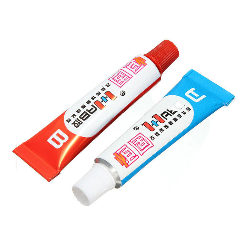 Клей эпоксидный AB Сильный адгезив Шприц Холодная сварка Пластик Металл Стекло Резина KTY