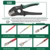 Мини-обжимной инструмент 6,5" для трубчатых клемм и разъемов MC4