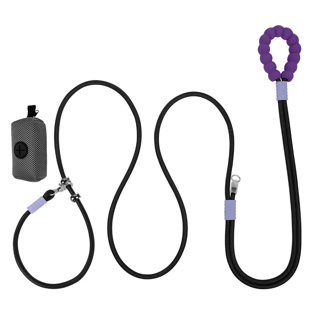 Professional Dog Training & Competition Cross-Body Leash - Explosion-Proof, Adjustable Waist-Belt Design