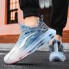 Men's Shoes Breathable Mesh Casual Sports Shoes Men's Thick-soled Heightening Air Cushion Dad Trendy Shoes