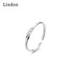 Lindon Classic Copper Alloy Zircon Ring Ladies Jewelry Wedding Promise Party Gift