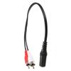 3.5mm to RCA 40cm Headphone 3.5 RCA Male 3.5mm Female Adapter Cable Audio Cables Stereo Audio Splitter