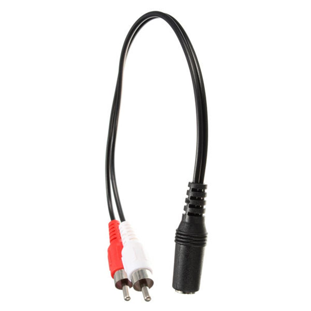 3.5mm to RCA 40cm Headphone 3.5 RCA Male 3.5mm Female Adapter Cable Audio Cables Stereo Audio Splitter