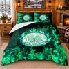 Printed 3Pcs Bedding Set Celtic FC Pattern Bed Sheet Pillowcase For Bedroom Decor