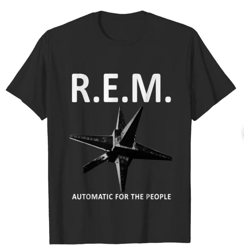 Новый REM R.E.M. Унисекс футболка для альбома Automatic for the People Размеры S-5XL Унисекс футболка