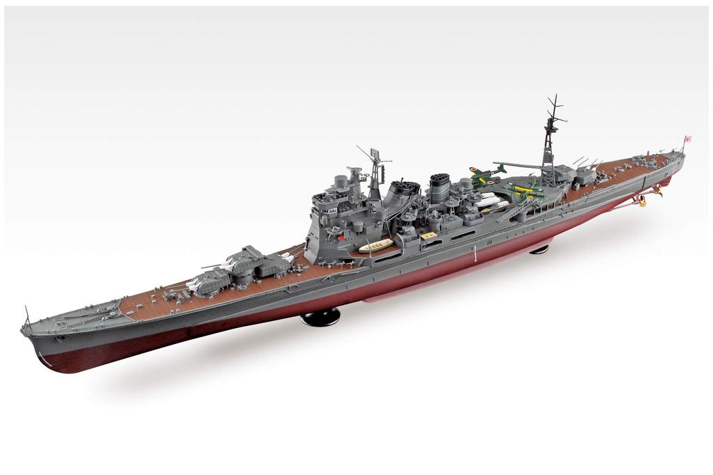 Пластиковая модель Aoshima Bunka Kyozaisha Ironclad Series Heavy Cruiser Atago Retake 1/350
