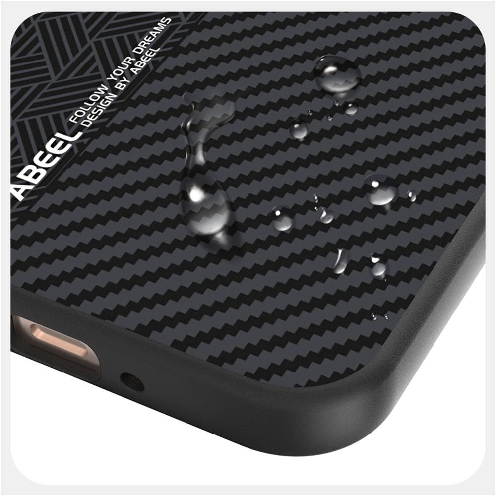 ABEEL Для Oppo Reno15 Pro Max 5G (Глобальный)/Reno15 Pro 5G (Китай) Магнитный Чехол ПК + ТПУ + Алюминиевый Сплав + ПУ Кожа Тонкая Задняя Крышка Телефона