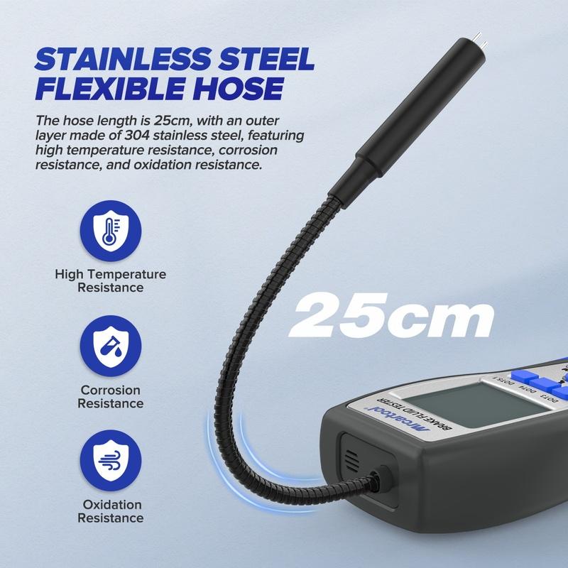 F60 Brake Fluid Tester DOT3/DOT4/DOT5.1 Auto Check Oil Quality with LED Display Brake Fluid Teste