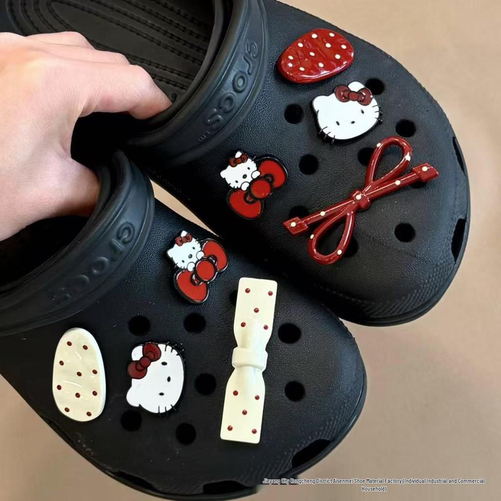 Cute Cartoon Shoe Charms: Kids' Croc Accessories, 3D Snap-On Flower Decorations for Boys & Girls
