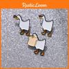 Animal Design Adorable Brooch Featuring Cute Cartoon Duck And Swan Styles For Unique Accessories Fashion