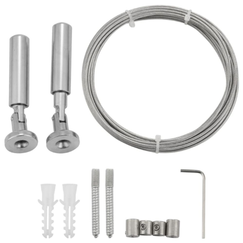 304 Stainless Steel Retractable Clothesline Balcony Mount Wall Mount Wire Rod Balcony Use