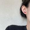 Korean Niche Petite Rose Stud Earrings - Simple, Retro Design, 2023 Trend